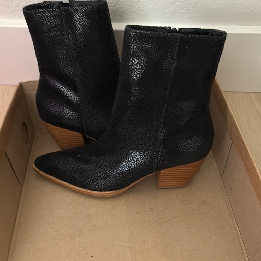 matisse boot caty black mini leopard